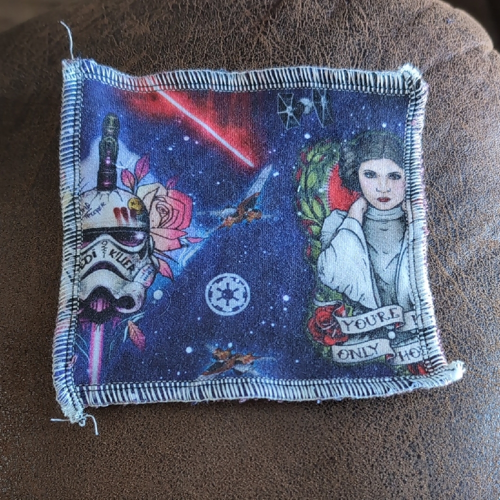 🍁Starwars Themed 5x5 Washcloth